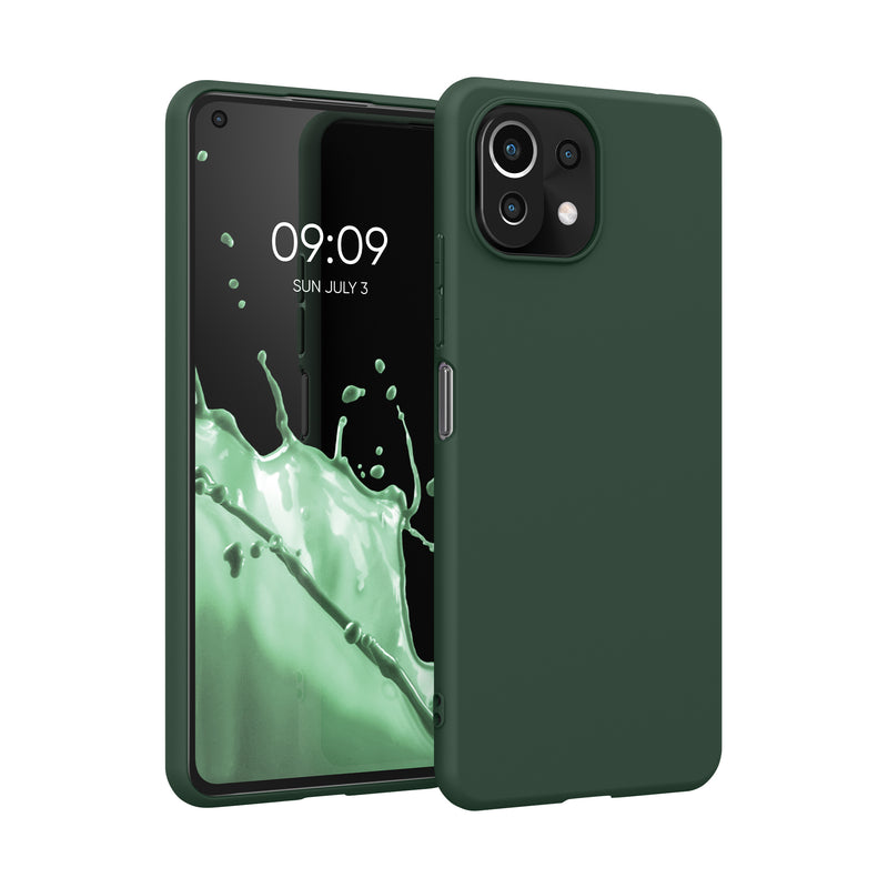 kwmobile Handyhülle für Xiaomi 11 Lite (5G) NE / Mi 11 Lite (5G) Hülle - Kabelloses Laden - Schutzhülle Cover