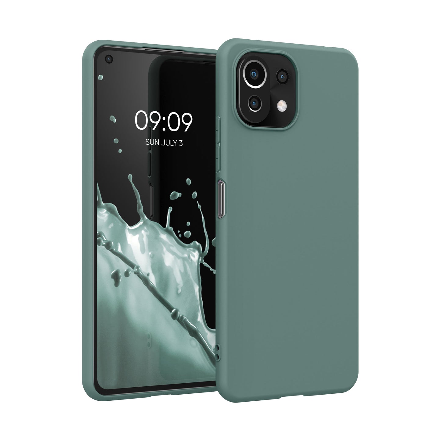 kwmobile Handyhülle für Xiaomi 11 Lite (5G) NE / Mi 11 Lite (5G) Hülle - Kabelloses Laden - Schutzhülle Cover