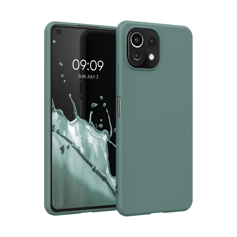 kwmobile Handyhülle für Xiaomi 11 Lite (5G) NE / Mi 11 Lite (5G) Hülle - Kabelloses Laden - Schutzhülle Cover