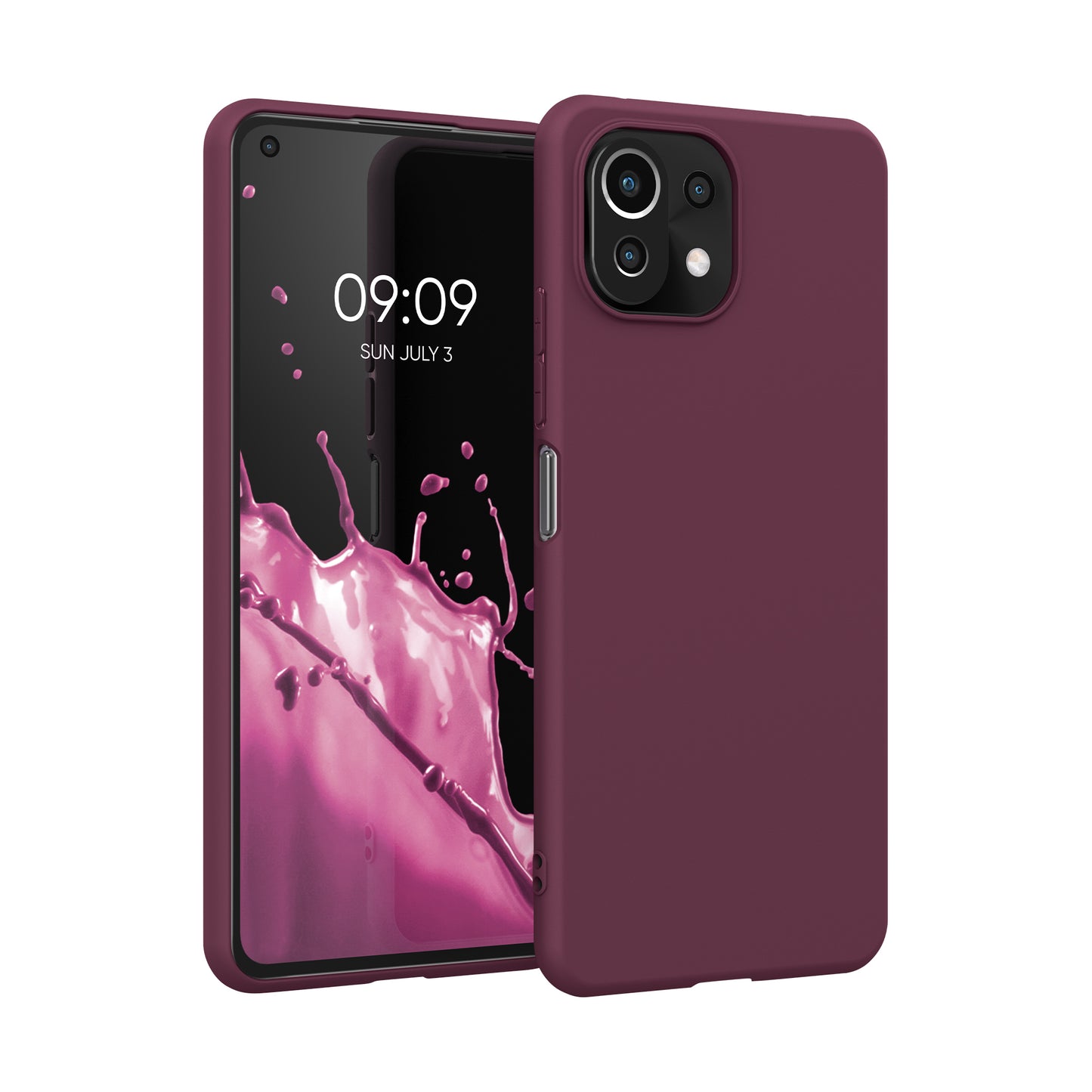 kwmobile Handyhülle für Xiaomi 11 Lite (5G) NE / Mi 11 Lite (5G) Hülle - Kabelloses Laden - Schutzhülle Cover