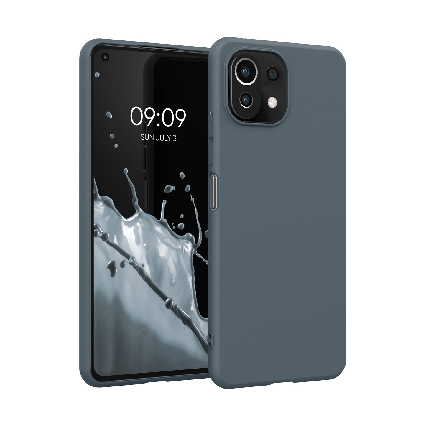 kwmobile Handyhülle für Xiaomi 11 Lite (5G) NE / Mi 11 Lite (5G) Hülle - Kabelloses Laden - Schutzhülle Cover