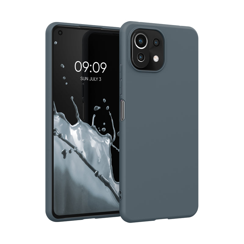 kwmobile Handyhülle für Xiaomi 11 Lite (5G) NE / Mi 11 Lite (5G) Hülle - Kabelloses Laden - Schutzhülle Cover