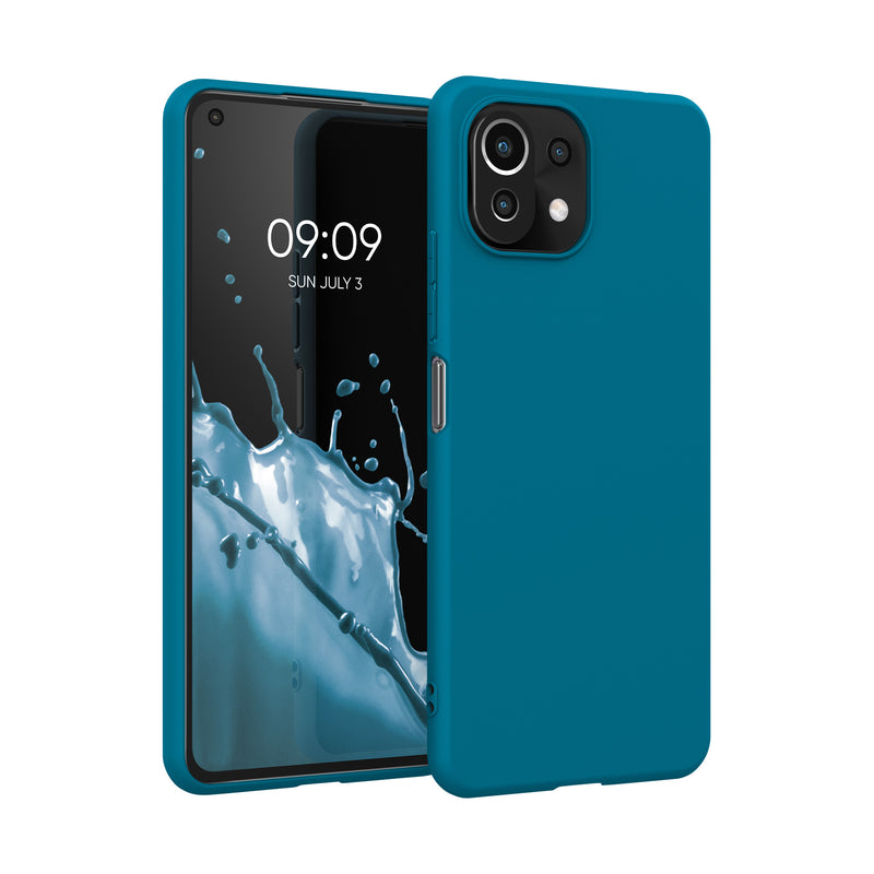 kwmobile Handyhülle für Xiaomi 11 Lite (5G) NE / Mi 11 Lite (5G) Hülle - Kabelloses Laden - Schutzhülle Cover