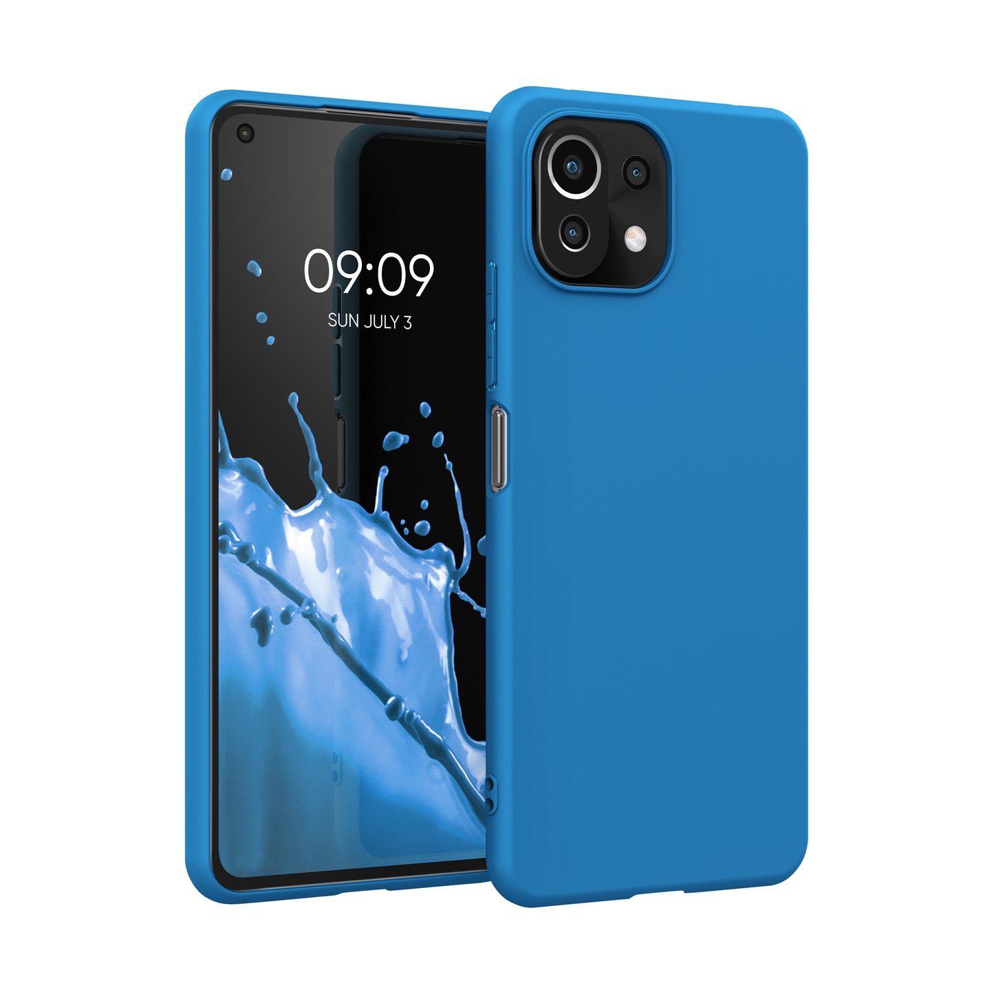 kwmobile Handyhülle für Xiaomi 11 Lite (5G) NE / Mi 11 Lite (5G) Hülle - Kabelloses Laden - Schutzhülle Cover