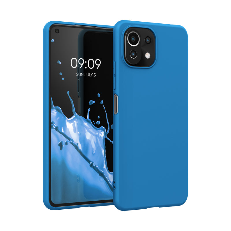 kwmobile Handyhülle für Xiaomi 11 Lite (5G) NE / Mi 11 Lite (5G) Hülle - Kabelloses Laden - Schutzhülle Cover