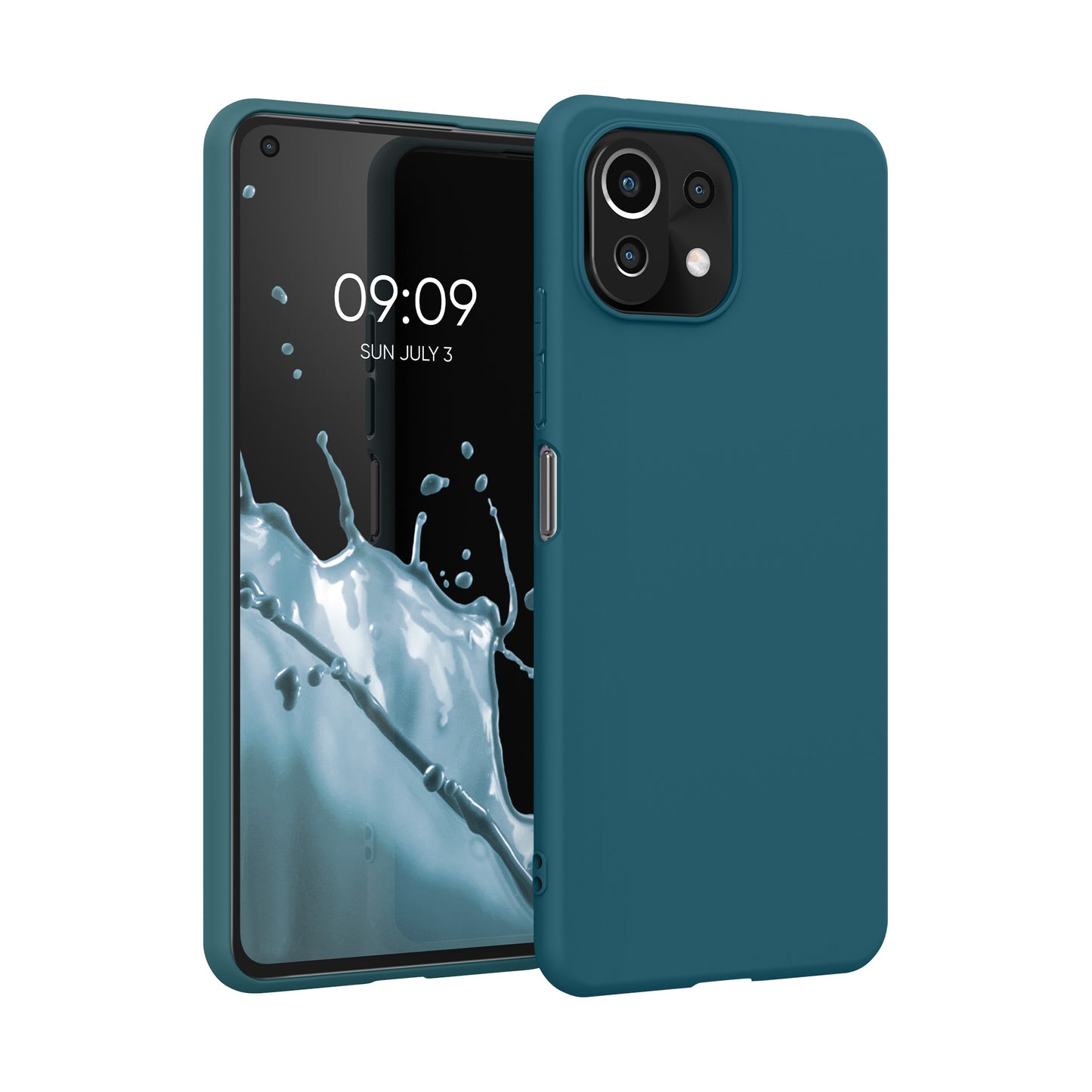 kwmobile Handyhülle für Xiaomi 11 Lite (5G) NE / Mi 11 Lite (5G) Hülle - Kabelloses Laden - Schutzhülle Cover