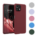 kwmobile Hülle kompatibel mit Xiaomi 11 Lite (5G) NE / Mi 11 Lite (5G) Hülle - weiches TPU Silikon Case - Cover geeignet für kabelloses Laden - Helle Iris Helle Iris  