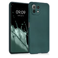 kwmobile Handyhülle für Xiaomi 11 Lite (5G) NE / Mi 11 Lite (5G) Hülle - Silikon Case metallisch schimmernd - Schutzhülle Cover