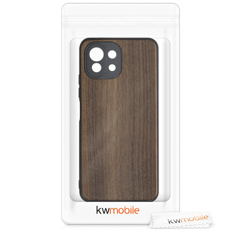 kwmobile Hülle kompatibel mit Xiaomi 11 Lite (5G) NE / Mi 11 Lite (5G) Hülle - stoßfestes Handy Cover - TPU Handyhülle