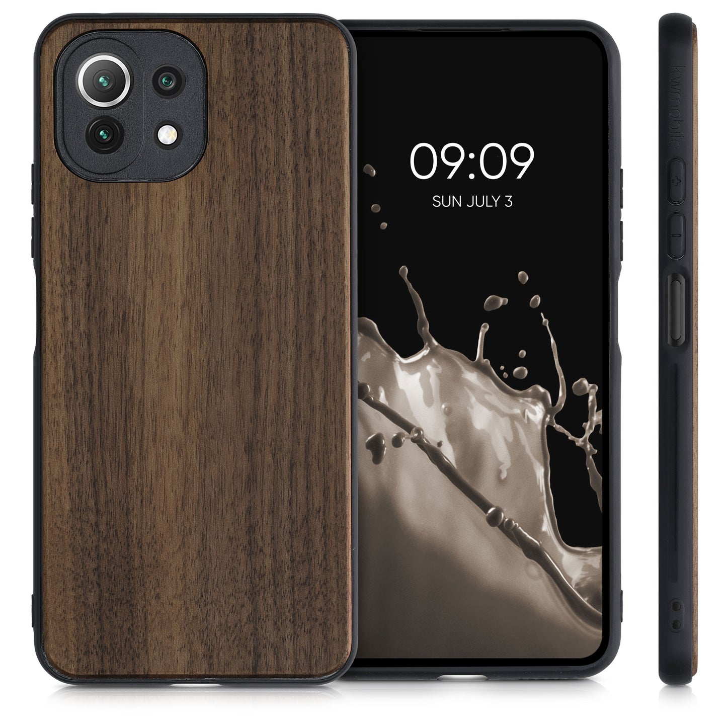 kwmobile Hülle kompatibel mit Xiaomi 11 Lite (5G) NE / Mi 11 Lite (5G) Hülle - stoßfestes Handy Cover - TPU Handyhülle