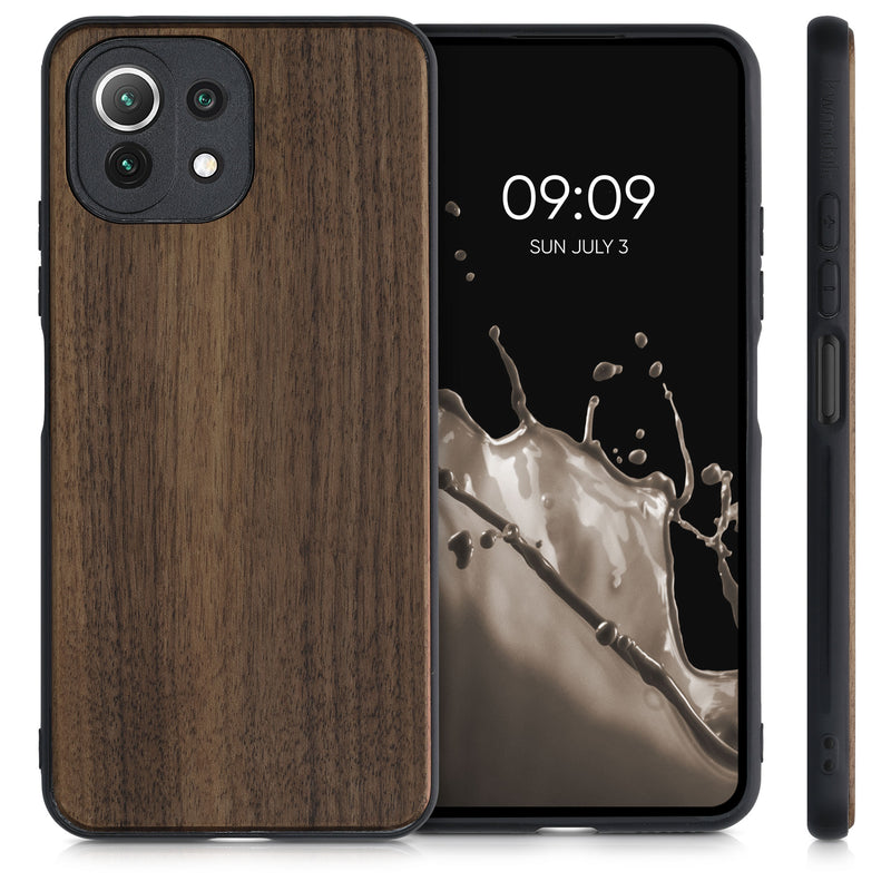kwmobile Hülle kompatibel mit Xiaomi 11 Lite (5G) NE / Mi 11 Lite (5G) Hülle - stoßfestes Handy Cover - TPU Handyhülle