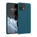 kwmobile Handyhülle für Xiaomi 11 Lite NE / Mi 11 Lite Hülle - Case Silikon - Kabelloses Laden - Schutzhülle Cover