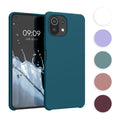 kwmobile Hülle kompatibel mit Xiaomi 11 Lite (5G) NE / Mi 11 Lite (5G) Hülle - Silikon Handy Case - Handyhülle weiche Oberfläche - kabelloses Laden - Neon Pink Neon Pink  