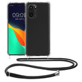 kwmobile Necklace Case kompatibel mit Xiaomi Mi 11i / Poco F3 Hülle Silikon Cover mit Handykette Band Handyhülle