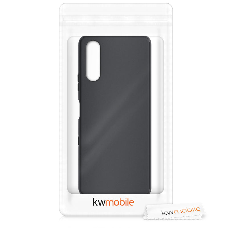 kwmobile Handyhülle für Sony Xperia 10 III Hülle - Kabelloses Laden - Schutzhülle Cover