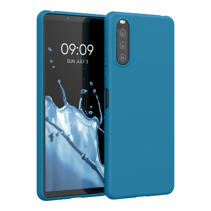 kwmobile Handyhülle für Sony Xperia 10 III Hülle - Kabelloses Laden - Schutzhülle Cover