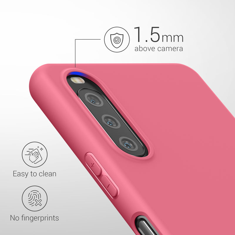 kwmobile Handyhülle für Sony Xperia 10 III Hülle - Kabelloses Laden - Schutzhülle Cover