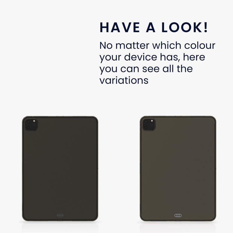 kwmobile Hülle kompatibel mit Apple iPad Air 11" (6. Gen 2024) / Air 4 / 5 / iPad Pro 11" (2020/2021/2022) Hülle - weiches Silikon Case transparent - Tablet Cover