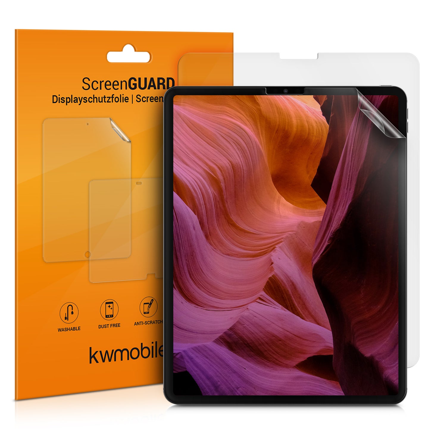 2x Folie kompatibel mit Apple iPad Air 13" (6. Gen 2024) / iPad Pro 12,9" - (2022) / (2021)