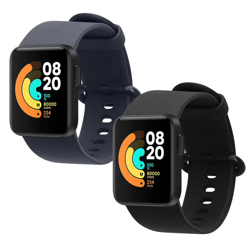 kwmobile Uhrenarmband für Xiaomi Mi Watch Lite / Redmi Watch Armband Fitnesstracker Band Set Ersatzarmband Smartwatch