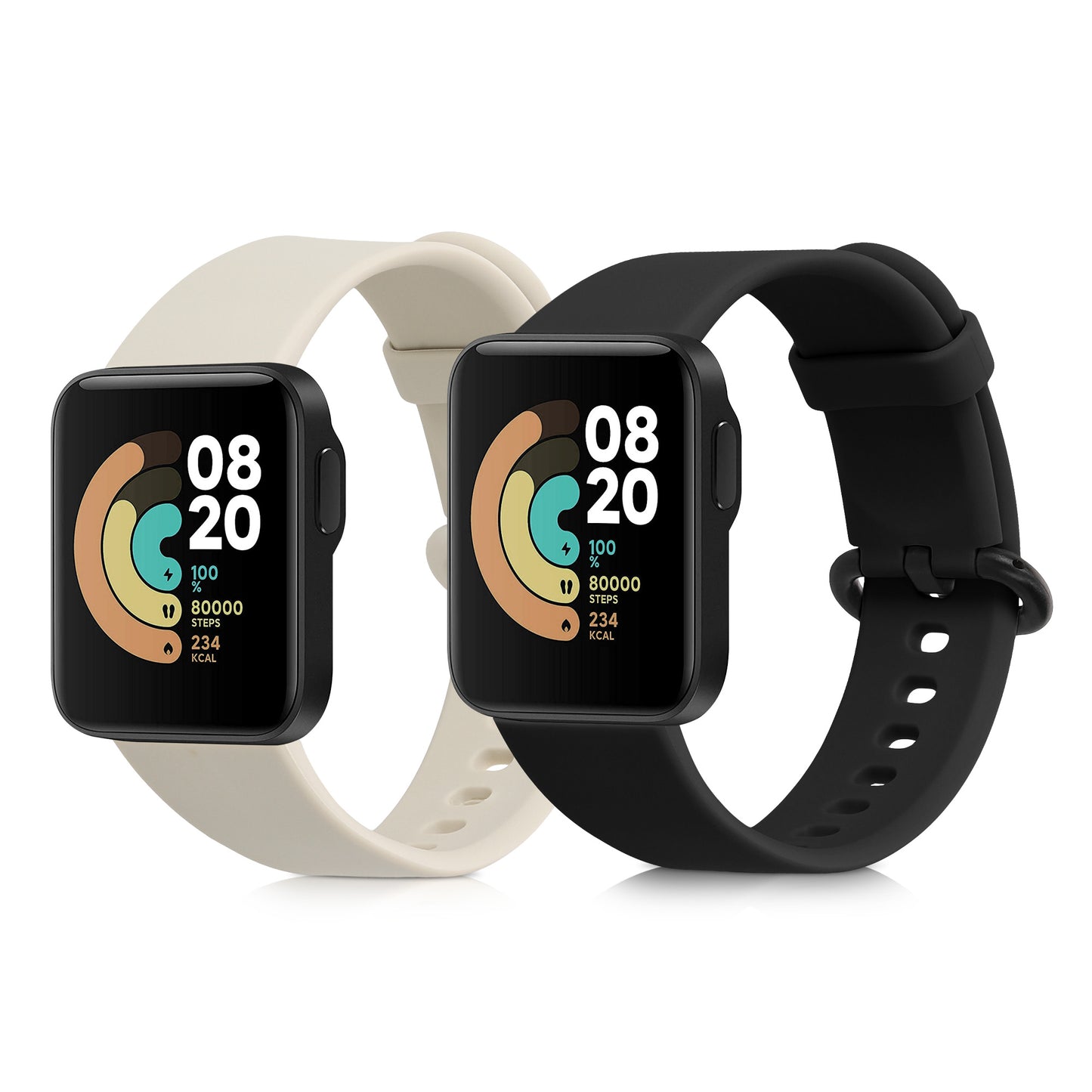 kwmobile Uhrenarmband für Xiaomi Mi Watch Lite / Redmi Watch Armband Fitnesstracker Band Set Ersatzarmband Smartwatch