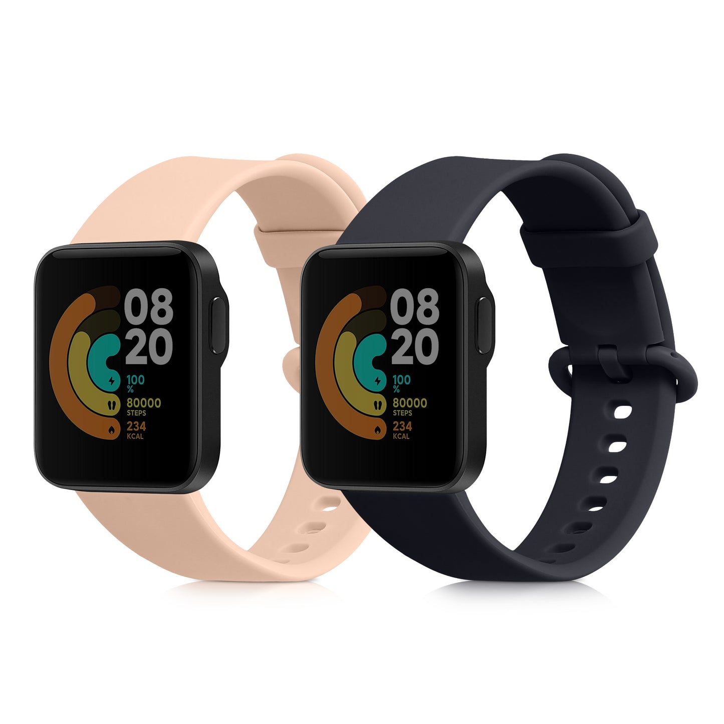 kwmobile Uhrenarmband für Xiaomi Mi Watch Lite / Redmi Watch Armband Fitnesstracker Band Set Ersatzarmband Smartwatch