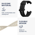 kwmobile Uhrenarmband für Xiaomi Mi Watch Lite / Redmi Watch Armband Fitnesstracker Band Set Ersatzarmband Smartwatch
