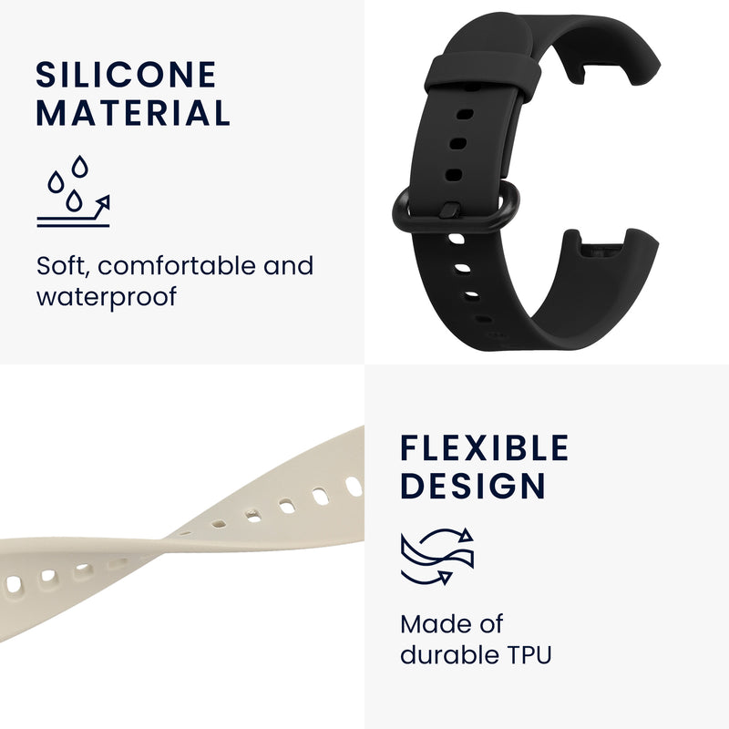 kwmobile Uhrenarmband für Xiaomi Mi Watch Lite / Redmi Watch Armband Fitnesstracker Band Set Ersatzarmband Smartwatch