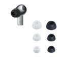 kwmobile 6x Polster kompatibel mit Huawei FreeBuds Pro - 3 Größen - Silikon Ohrstöpsel In-Ear Kopfhörer Schwarz  