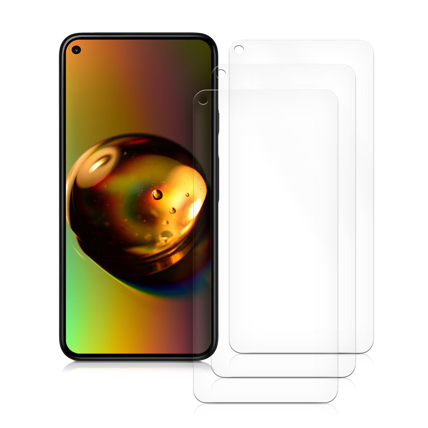 3x Folie kristallklar für Google Pixel 5