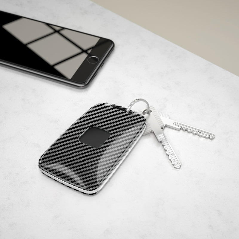 kwmobile Autoschlüssel Hülle kompatibel mit Renault 4-Tasten Smartkey Autoschlüssel (nur Keyless Go) Hardcover Schutzhülle Schlüsselhülle Cover