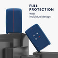 kwmobile Autoschlüssel Schutzhülle kompatibel mit Renault 4-Tasten Smartkey Autoschlüssel (nur Keyless Go) Hülle
