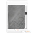 kwmobile Schutzhülle kompatibel mit Pocketbook Touch Lux 4/5/Touch HD 3/Color (2020)/ Vivlio Lux 5 Flip Hülle - Cover mit Handschlaufe