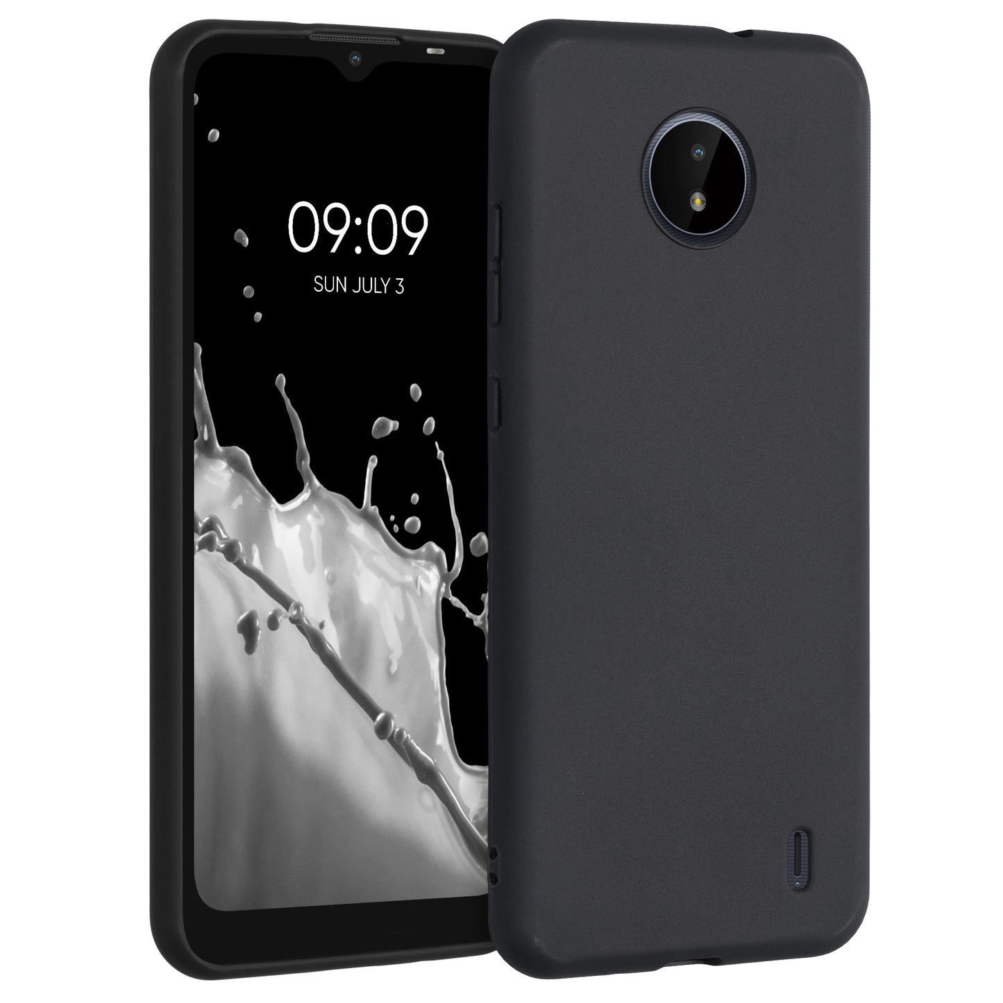 kwmobile Handyhülle für Nokia C20 / C10 Hülle - Kabelloses Laden - Schutzhülle Cover