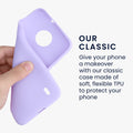 kwmobile Handyhülle für Nokia C20 / C10 Hülle - Kabelloses Laden - Schutzhülle Cover
