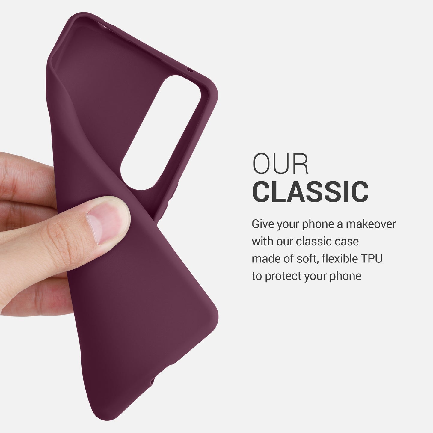 kwmobile Handyhülle für Sony Xperia 5 III Schutzhülle Cover