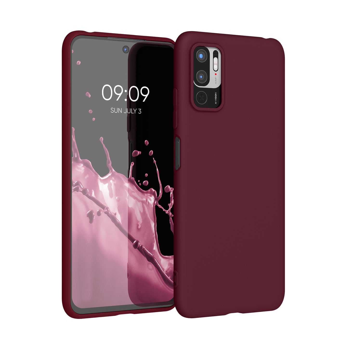 kwmobile Handyhülle für Xiaomi Redmi Note 10 5G - Schutzhülle Cover