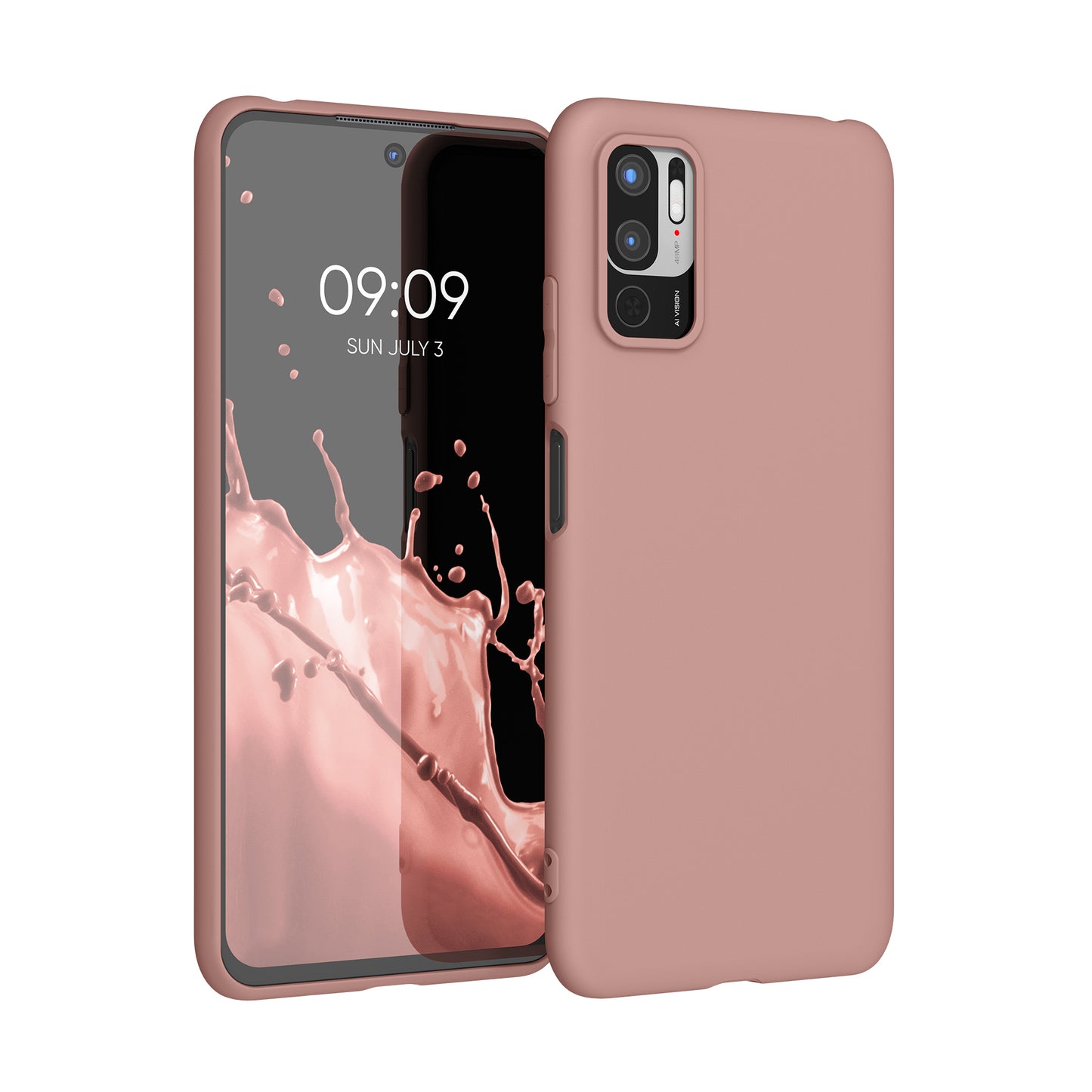 kwmobile Handyhülle für Xiaomi Redmi Note 10 5G - Schutzhülle Cover