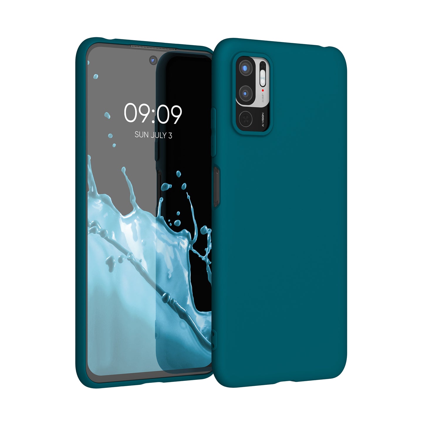 kwmobile Handyhülle für Xiaomi Redmi Note 10 5G - Schutzhülle Cover
