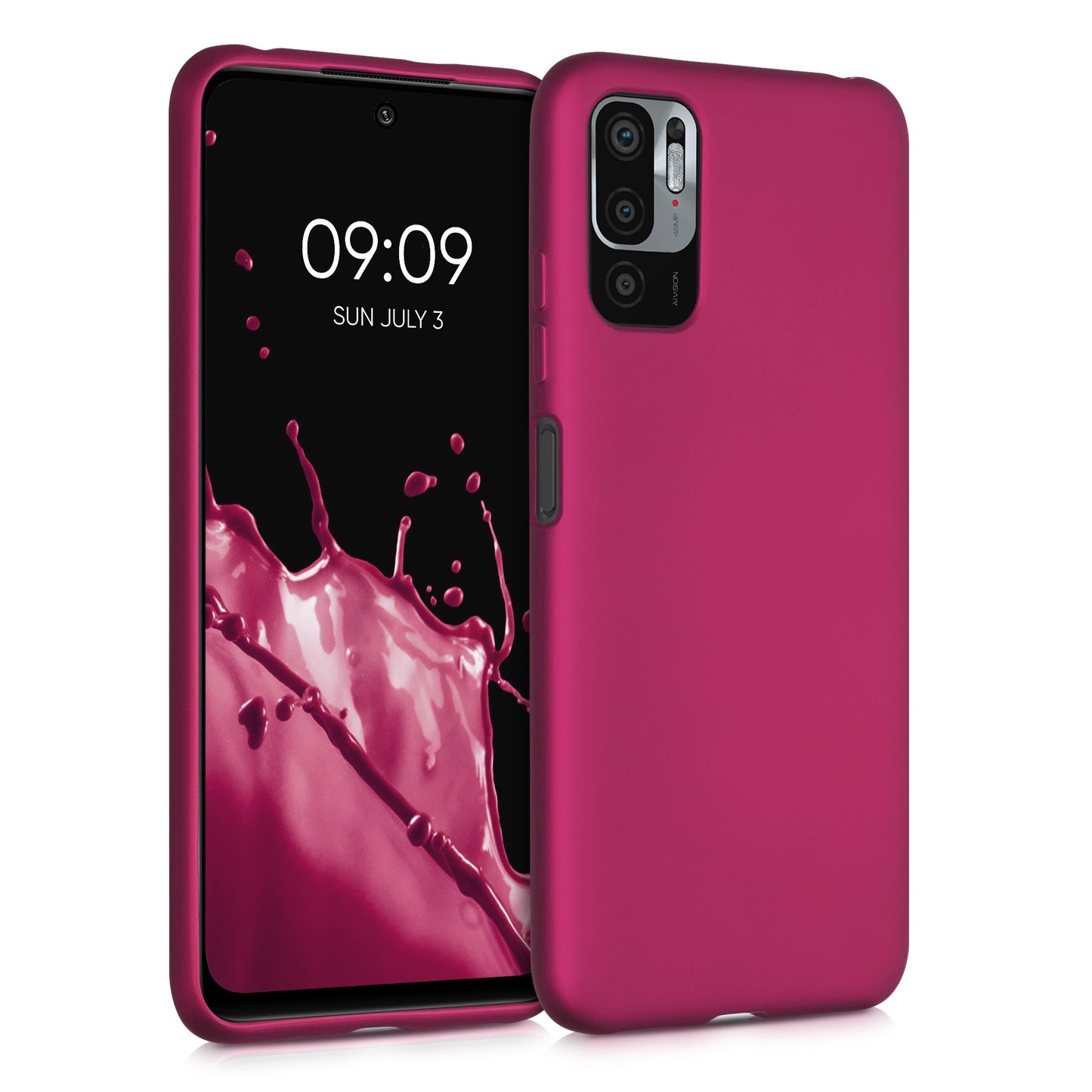 kwmobile Handyhülle für Xiaomi Redmi Note 10 5G Hülle Silikon Case Schutzhülle Cover
