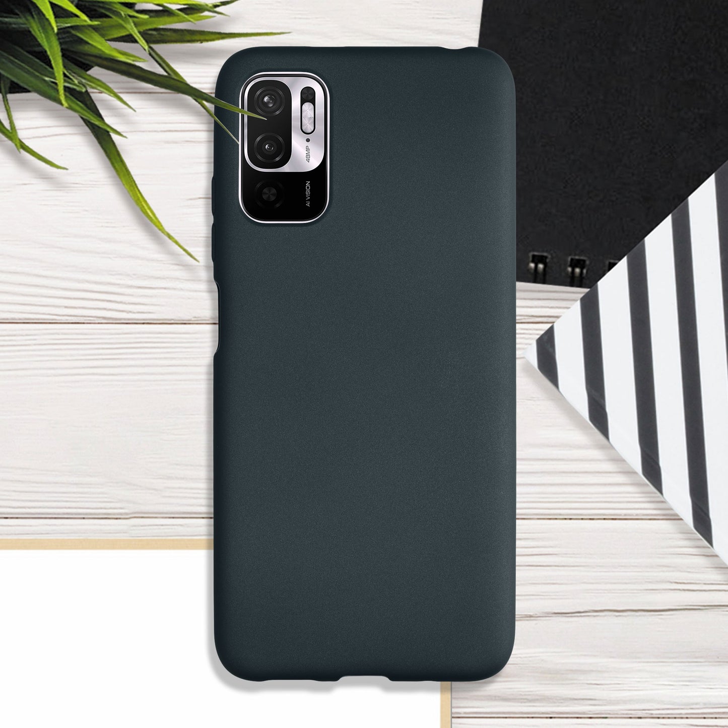 kwmobile Handyhülle für Xiaomi Redmi Note 10 5G Hülle Silikon Case Schutzhülle Cover