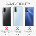 kwmobile Handyhülle für Xiaomi Redmi Note 10 5G Hülle Silikon Case Schutzhülle Cover