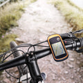 kwmobile Fahrrad Halterung kompatibel mit Garmin eTrex 10/20/30 / GPSMAP 62 - Lenker Halter für GPS Navigationsgeräte