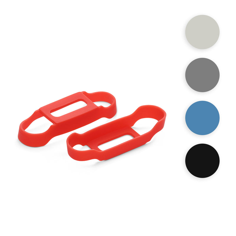 kwmobile 2x Propeller Schutz kompatibel mit DJI Mavic Mini / Mini 2 / Mini SE Drohne - Cover Halter - Transport Clip Rot Rot  