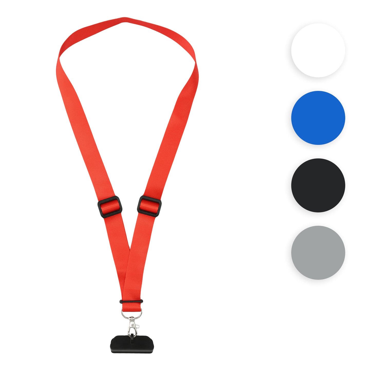 kwmobile Lanyard kompatibel mit DJI Mavic Mini 2 / Air 2/2S / Mavic 3 Controller - Umhängeband für Fernsteuerung - Grau Grau  