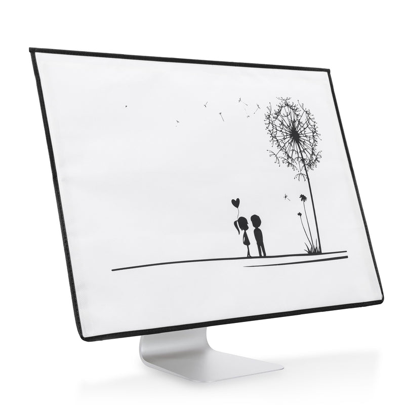kwmobile Hülle kompatibel mit Apple iMac 24" - mit Fach für Apple Magic Keyboard, Magic Mouse und Kabel