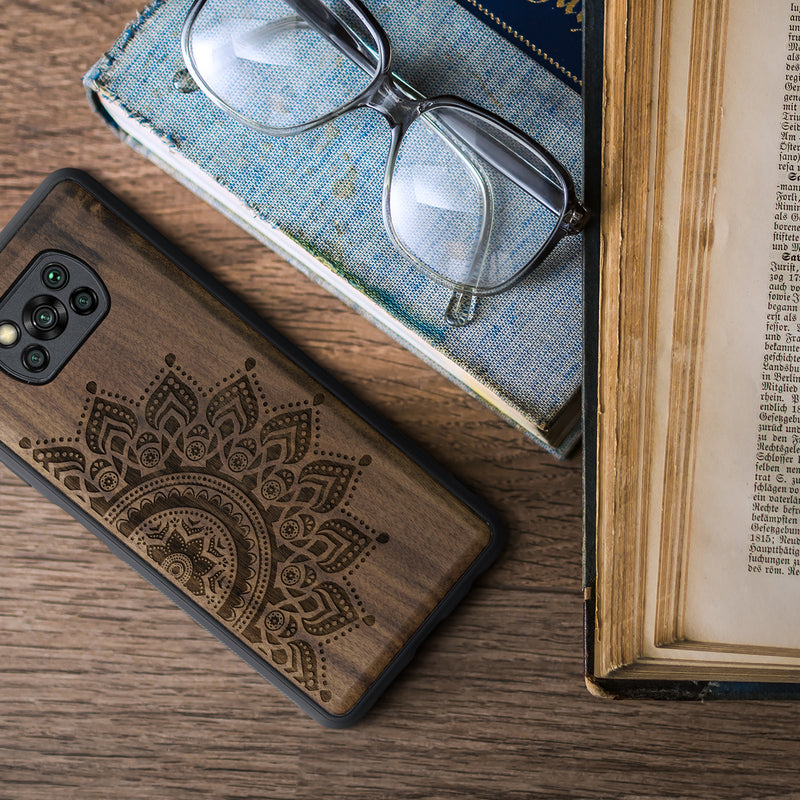 kwmobile Hülle kompatibel mit Xiaomi Poco X3 NFC / Poco X3 Pro Hülle - Handy Cover - TPU Handyhülle Kompass Vintage