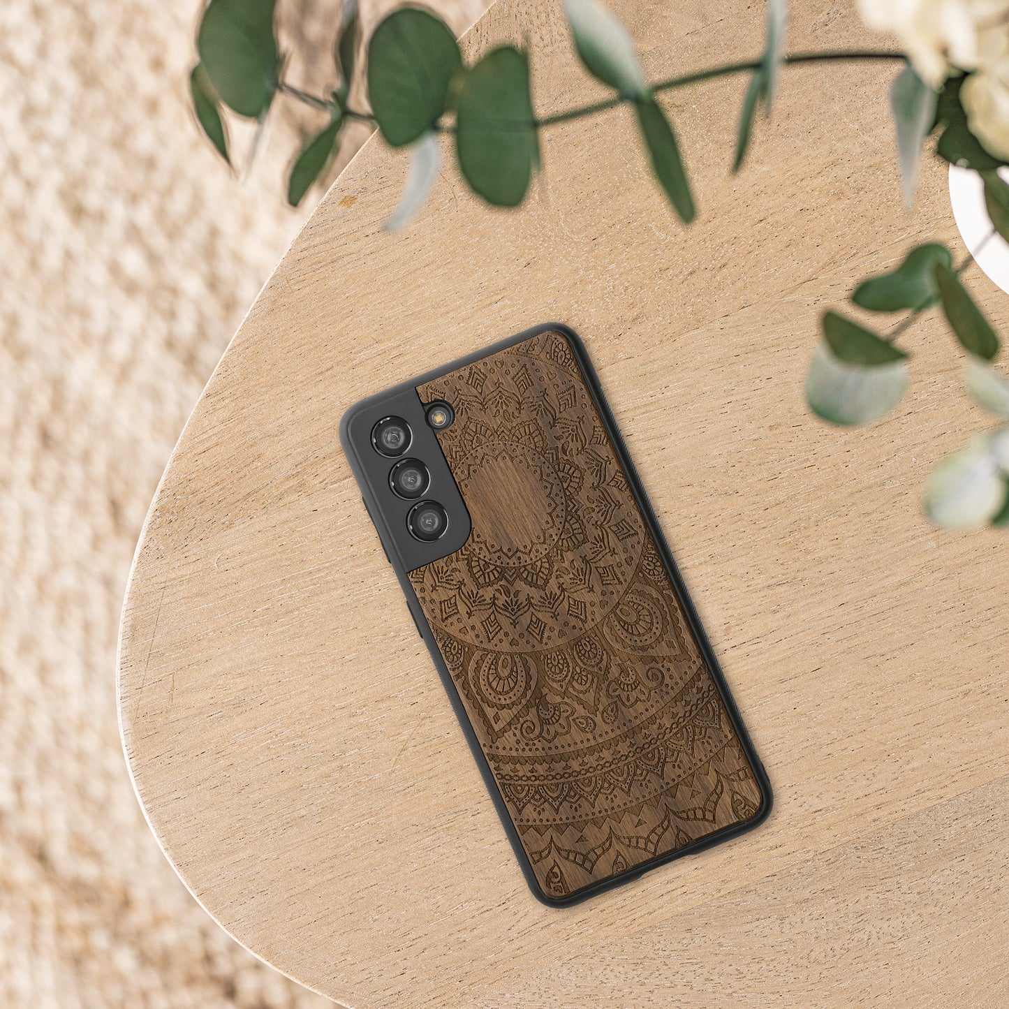 kwmobile Hülle kompatibel mit Samsung Galaxy S21 Hülle - Handy Cover - TPU Handyhülle in Aufgehende Sonne
