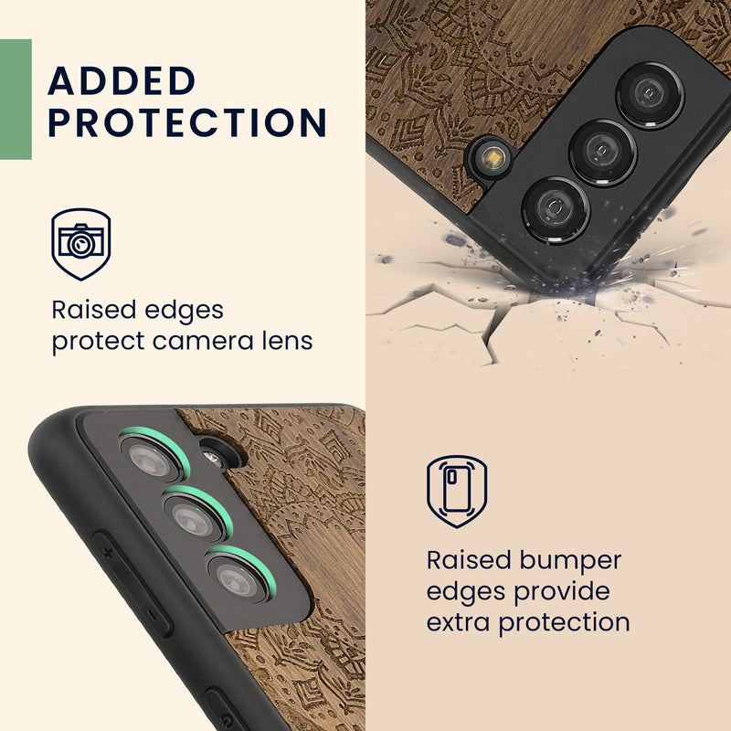 kwmobile Hülle kompatibel mit Samsung Galaxy S21 Hülle - Handy Cover - TPU Handyhülle in Aufgehende Sonne
