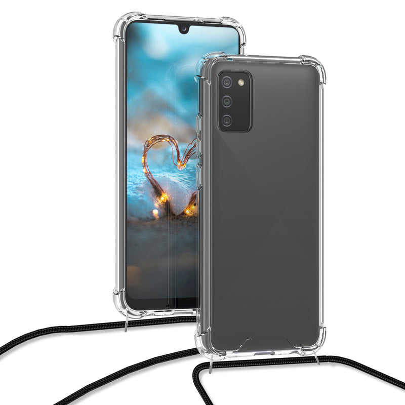 kwmobile Necklace Case kompatibel mit Samsung Galaxy A02s Hülle